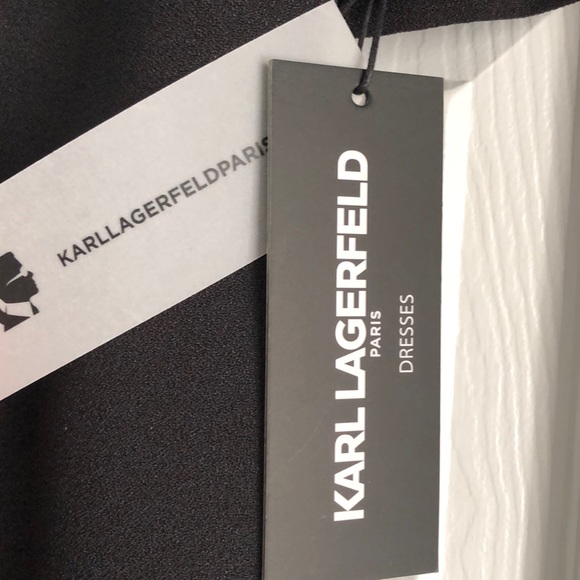 Karl Lagerfeld NWT little black perfect dress🔥❤️ - Picture 5 of 11